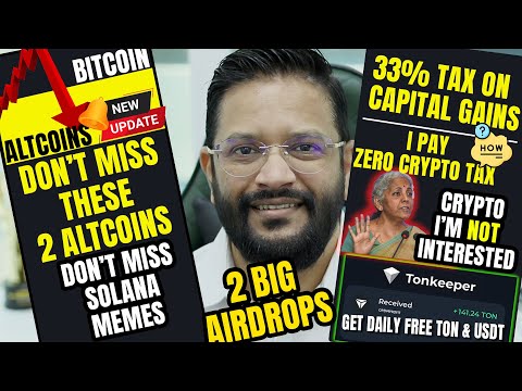 URGENT - BITCOIN SELL-OFF. ALTCOINS & MEME COINS TO BUY IN THIS CRASH. 2 BIG AIRDROPS TO JOIN.