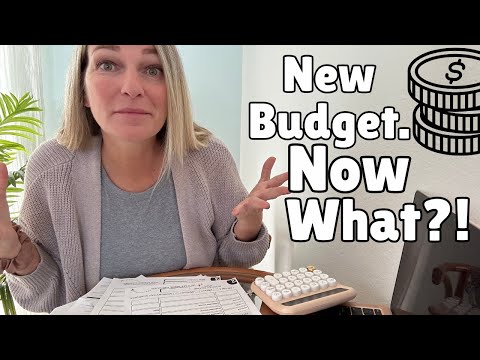 Next Steps AFTER Doing Your Budget | Beginner Budgeting