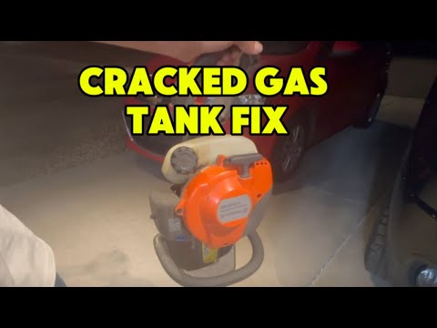 How to Fix a Cracked Gas Tank