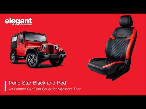 Mahindra Thar Seat Cover | Bucket Seats For Mahindra Thar | Mahindra Thar Accessories | Trend Star