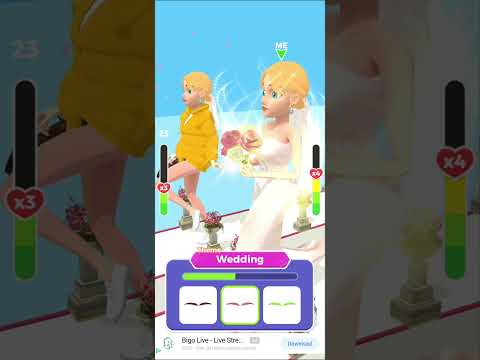 Catwalk Beauty Gameplay Walkthrough All levels | Android, IOS MOBILE | New update #shorts games