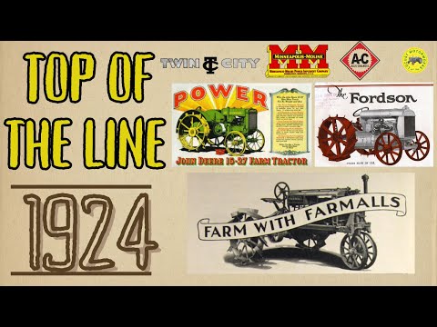 Top Tractors 100 Years Ago