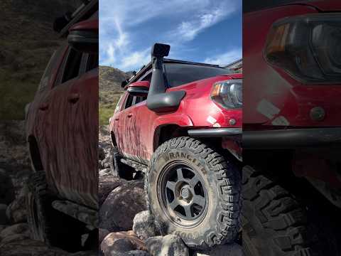 Playing On The Rocks #4runner #rockcrawler #toyota #offroad