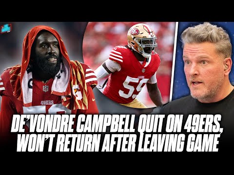 De'Vondre Campbell Quits, Walks Off Field, "Didn't Want To Play" In Middle Of Game vs Rams