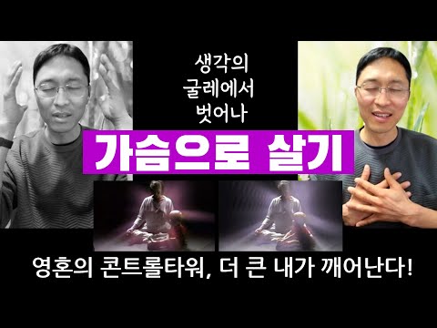 가슴으로 살기 | 생각의 굴레에서 벗어난 지금 이 순간의 삶