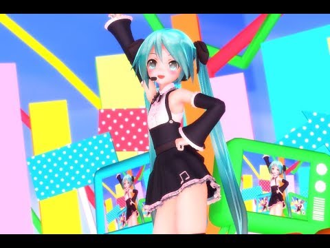 【MMD】 ぷに/ Puni「ゴシックあぴミク」【1080p・60fps】