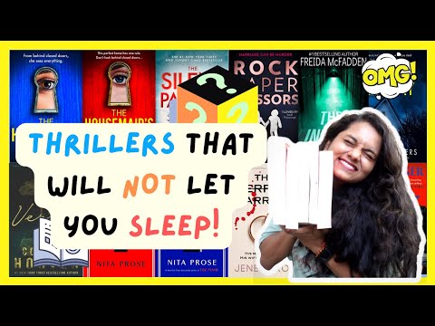 Thriller novels that guarantee sleepless nights 📖🦋⭐️📚 | Best thriller books of 2023!