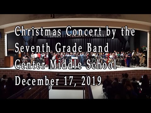 CMS 7th-grade Christmas concert 12 17 2019