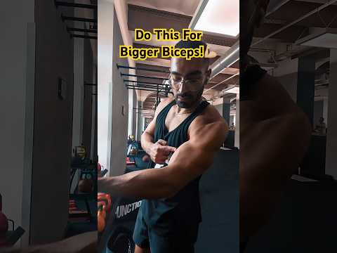 Want Insane Biceps Peaks? Do THIS Simple Move! 💪 (Guaranteed Results) #shorts