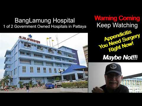 Pattaya Thailand Emergency Medical Warning (Must Watch)