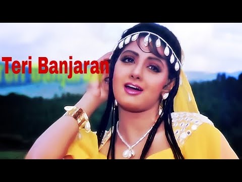 Teri Banjaran Rasta Dekhe - कब आएगा मेरे बंजारे | Banjaran | Rishi Kapoor, Sridevi | Alka Yagnik