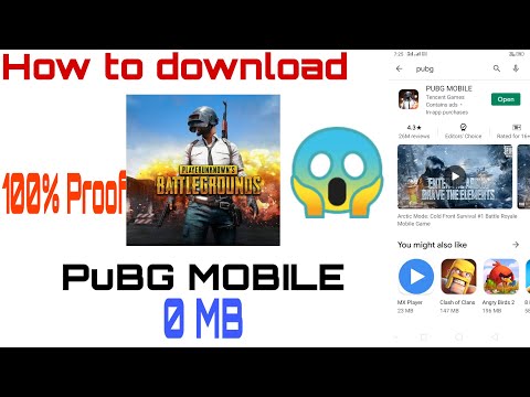 How TO INSTALL PUBG MOBILE 75 MB 100% REALL WITH PROOF #PUBGMOBILE