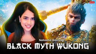 Black Myth: Wukong🔥Natasha Gaming Live With Black Myth Wukong #blackmythwukonggameplay #shortslive