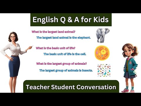 Classroom discussion | English Questions & Answers for Kids | #classroomlanguage #kidslearning