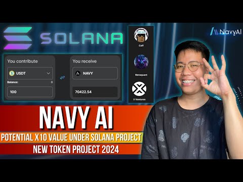 Navy Ai - I Bought 100USDT Token Here | Potential Reach Value upto x10 | Under Solana Chain