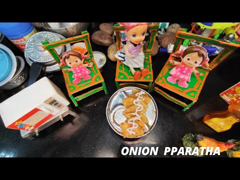 Miniature onion pratha recipe|Dhaba style onion paratha|Mini onion paratha|#onionparatharecipe #mini