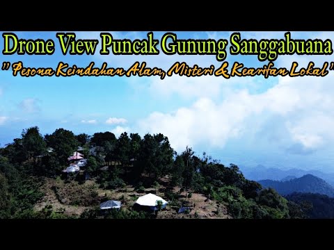 Drone View Puncak Gunung Sanggabuana Karawang 1291 MDPL