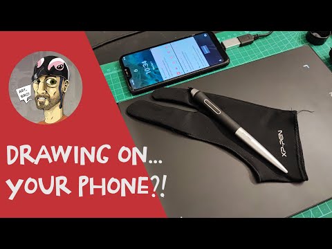 How to draw on your phone - Android-compatible drawing tablets