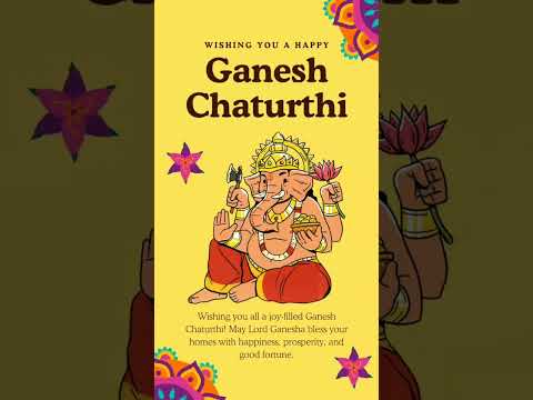 Happy Ganesh Chaturthi....