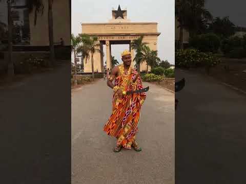 Clinton Joshua displayed Ghanaian culture dance #shorts