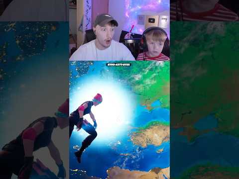 KID BLEW UP THE EARTH.. (fortnite)