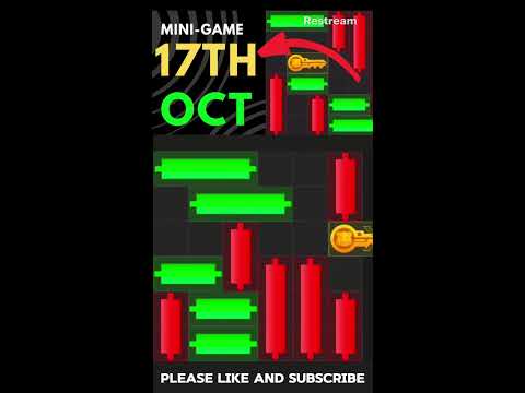 Hamster Kombat Mini Game 17 October | mini game puzzle l puzzle game solve 17th October 2024