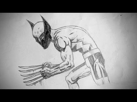 Drawing WOLVERINE | Easy Tutorial