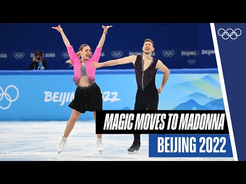 Filip Taschler and Natalie Taschlerova skate to Madonna at Beijing 2022