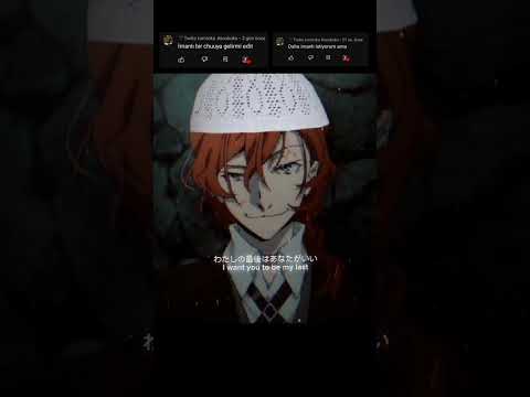 Chuuya ama imanlı ver. #bungoustraydogs #chuuya #anime #shinunogaewa #shorts #imanlıanimekarakteri