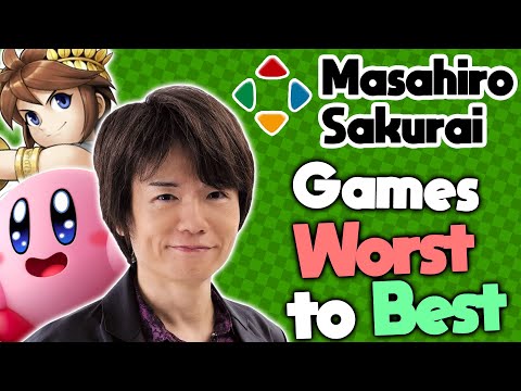 Ranking Every Masahiro Sakurai Game