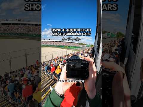 Using AI Autofocus To Shoot Formula 1 Cars - POV Car Photography (Sony a6700 + Sony 18-105mm f4)