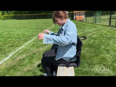 A Portable Stadium Chair for Sport Moms