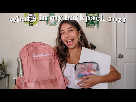 whats in my backpack & school supplies haul 2021!!