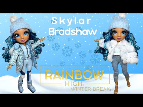 Rainbow High Winter Break * Skylar Bradshaw * Unboxing & Review | I LOVE HER !