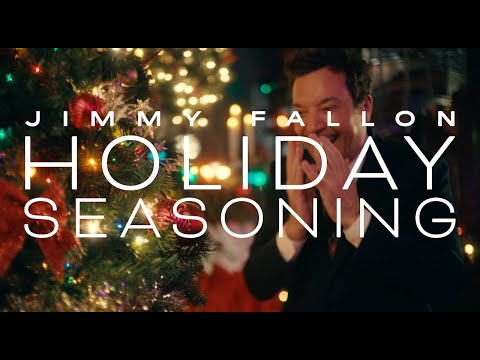 Jimmy Fallon Debuts Holiday Album Tracklist | Holiday Seasoning