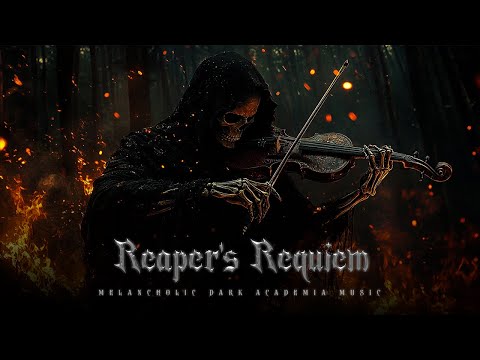 Reaper's Requiem - Melancholic Piano & Violin for the Final Farewell | Dark Academia Music