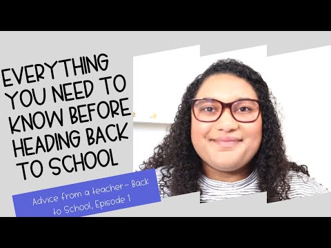 Advice From a Teacher: What you NEED to know before Back to School Season | Episode 1 | BTS Series