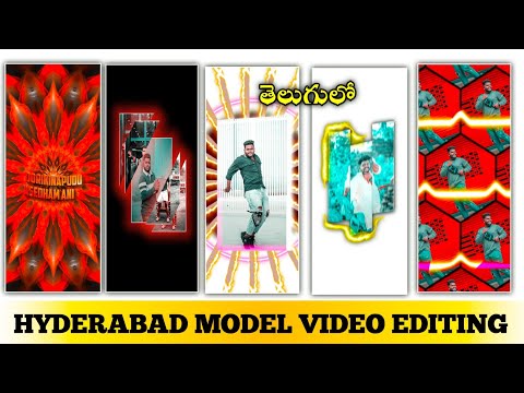 Hyderabad model video editing alight motion in telugu #trending #alightmotion #hyderabad #editing