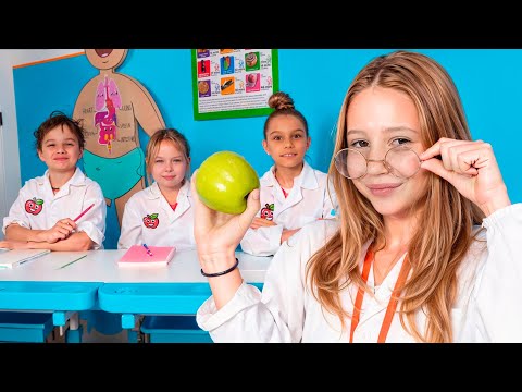 Nastya and the kids' healthy eating video