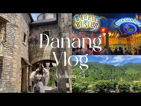 【🇻🇳Danang】#3 ダナンひとり旅Vlog｜バナヒルズ🏰 | 花火大会🎇| 韓国風アクセサリー💍 | グルメ🐓 | ゴールデンブリッジ行き方🤲🏻 |