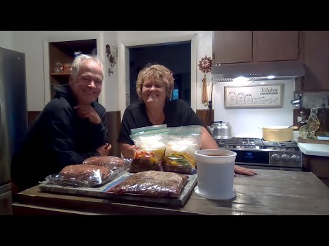 Delicious Bison Freezer Meals | Homemade Bison Stew | Stocking Our Freezer