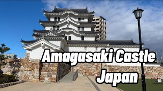 Amagasaki Castle Walking Tour | Hidden Gem of Japan's History & Architecture [4k] 尼崎城ウォーキングツアー  [4K]