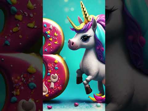 Counting 1 to 100 | Counting Numbers till 100 | Counting Numbers with Unicorn | Shorts |