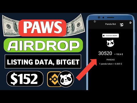 Paws Airdrop Listing Date |Paws Newton Transaction & Wpaws Stake | Scam $PANDAS | Paws New Update