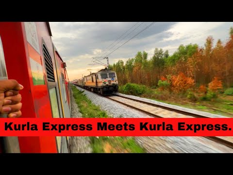 Up Kurla Express Meeting Down Kurla Express