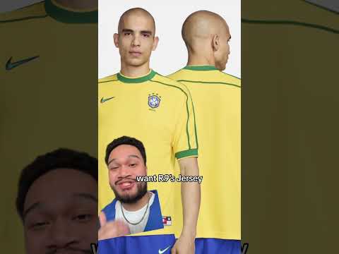 The R9 1998 Brazil World Cup Football Jersey is making a return. #ronaldo #brazil #football #bloke