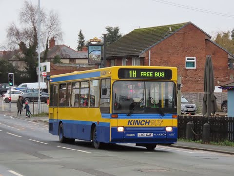 Preserved Kinchbus - Dennis Dart 889 (L401 CJF) ride on route 1H (Wrexham & Chester running day)