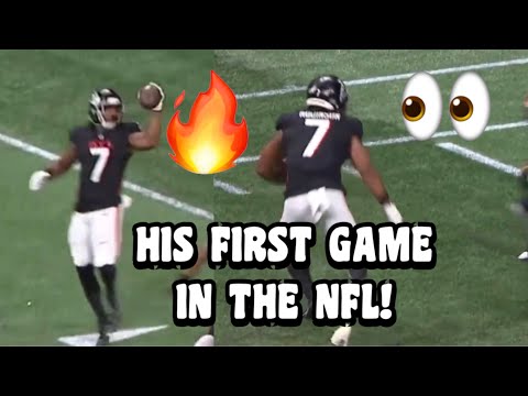 Bjian Robinson ‘ELECTRIC’ NFL Debut 🔥🔥 Falcons Vs Bengals NFL Preseason highlights