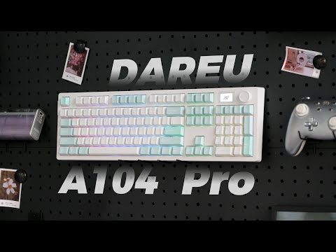 DAREU A104 Pro Mechanical Keyboard Review: A Good Christmas Gift For Pragmatists