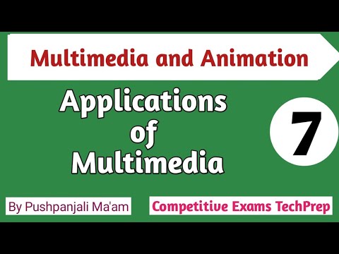 Lec - 1.7 Applications of Multimedia in Hindi